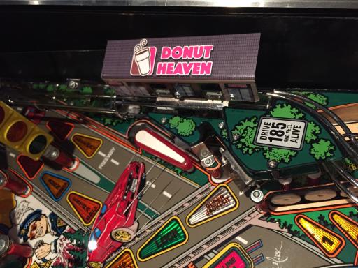 The Getaway: High Speed II Pinball Donut Shop Decal Mod