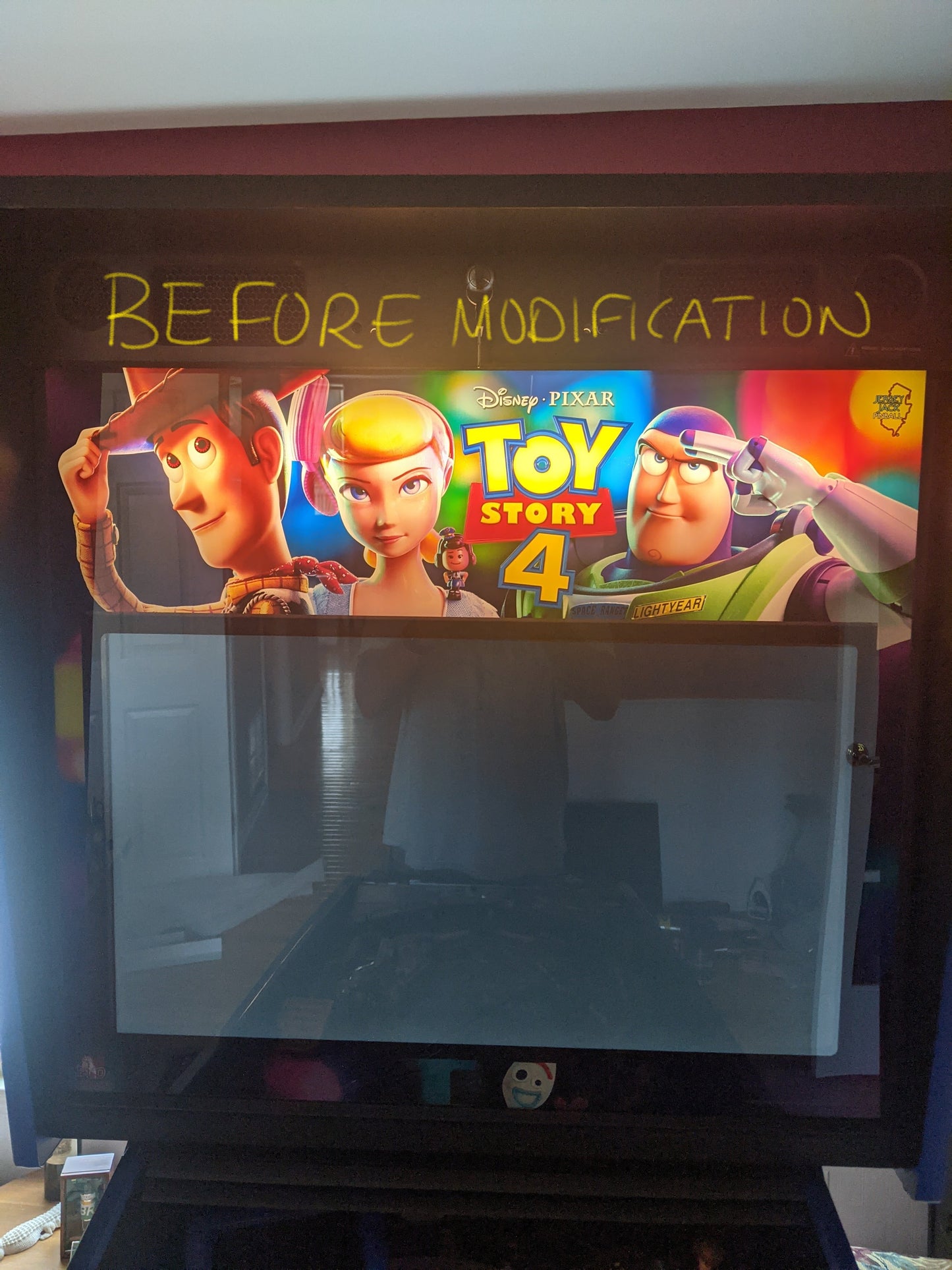 Toy Story 4 Pinball Full Backglass Illumination Kit