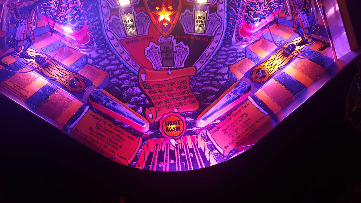 Medieval Madness/MMR Pinball LED Strip Trough Light Kit – Lermods ...