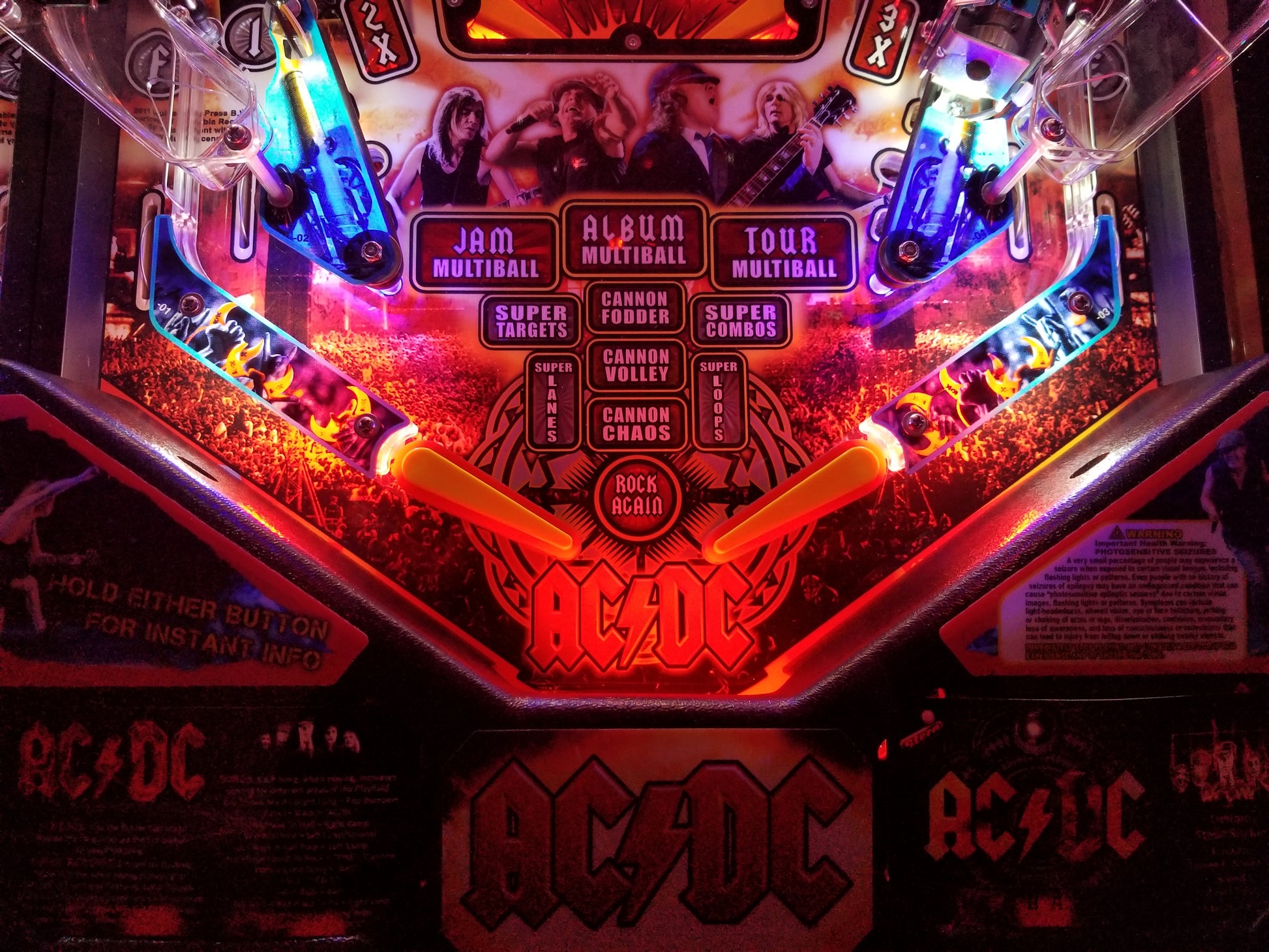 AC/DC Pinball LED Strip Trough Light Kit – Lermods Pinball Machine Company