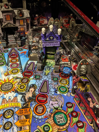Elvira's House of Horrors Pinball Crypt Sign – Lermods Pinball Machine ...