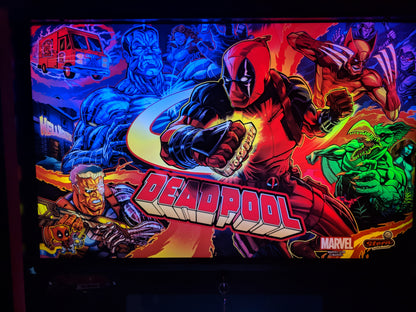 Deadpool Pinball Custom Backbox Light Kit