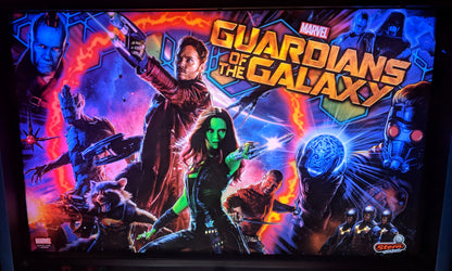 Guardians of the Galaxy Pinball Custom Backbox Light Kit