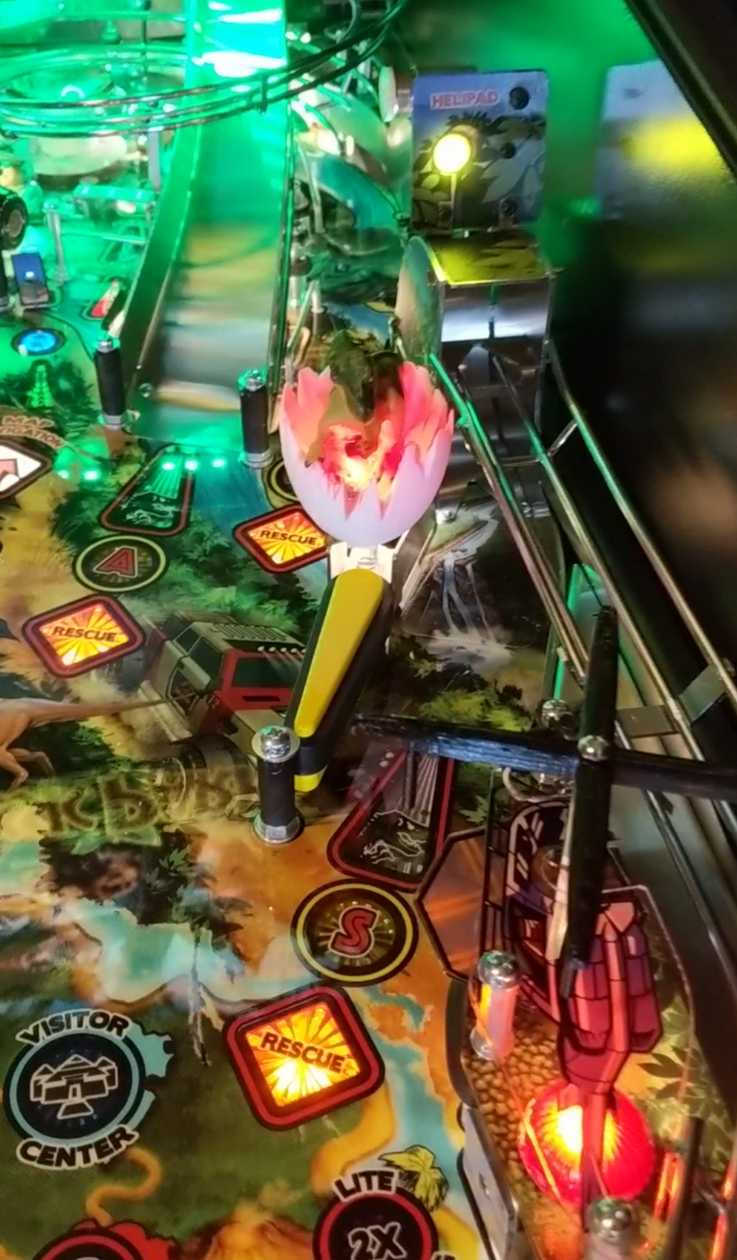 Jurassic Park Pinball Interactive Cracked Egg Lermods Pinball Machine
