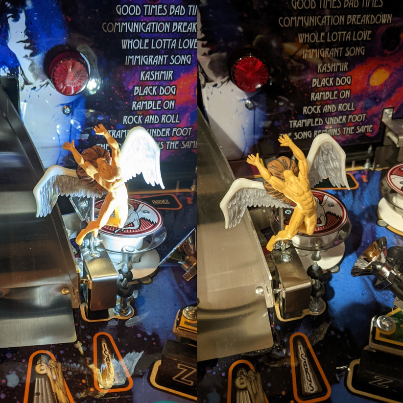 Led Zeppelin Pinball Icarus Spotlight – Lermods Pinball Machine Company
