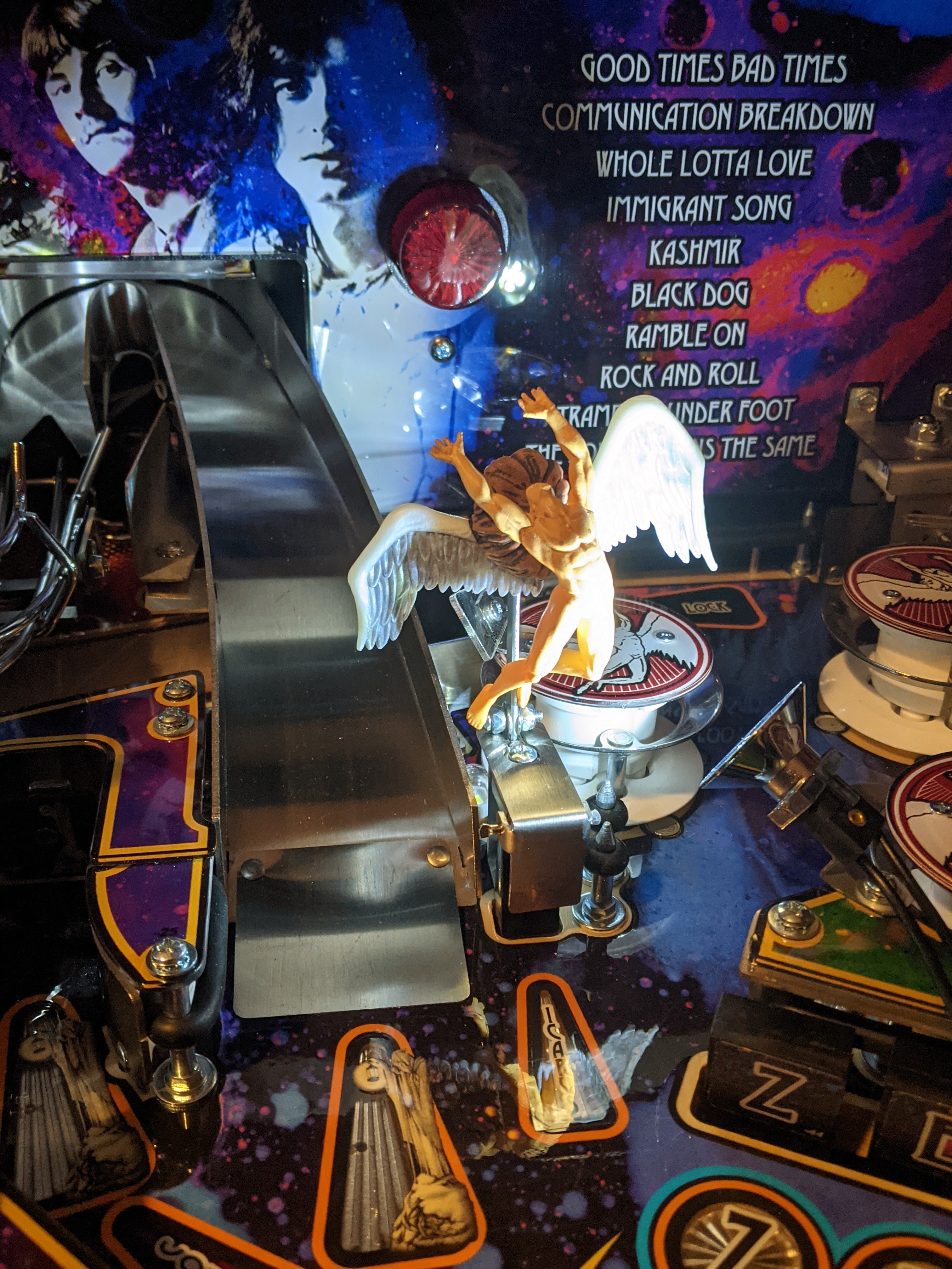 Pinball Machine Led Spotlight Led Zeppelin Pinball Icarus Spotlight – Lermods Pinball Machine Company