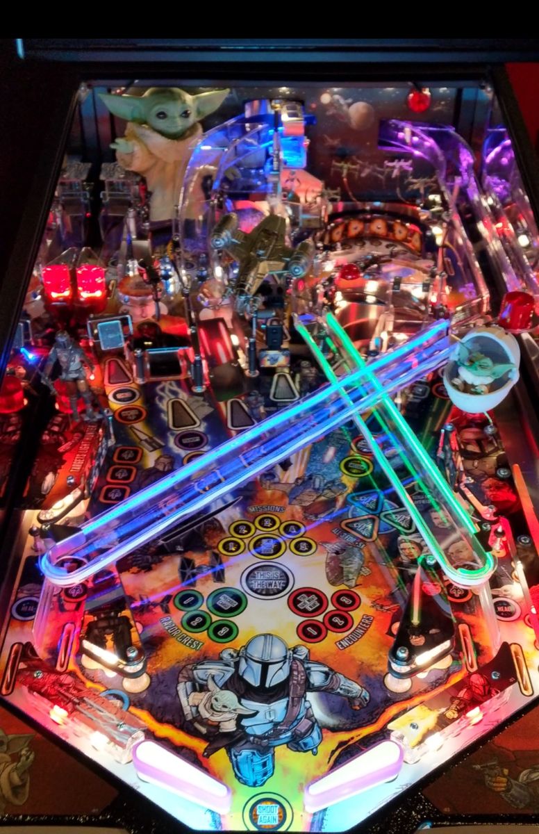 The Mandalorian Pinball PRO Interactive Ramp Lights – Lermods Pinball ...