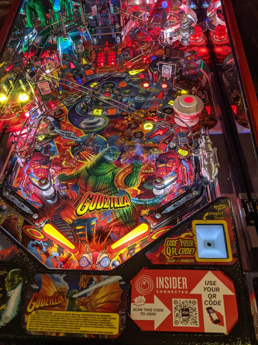 Godzilla Pinball Interactive Oxygen Destroyer (OD) Mod