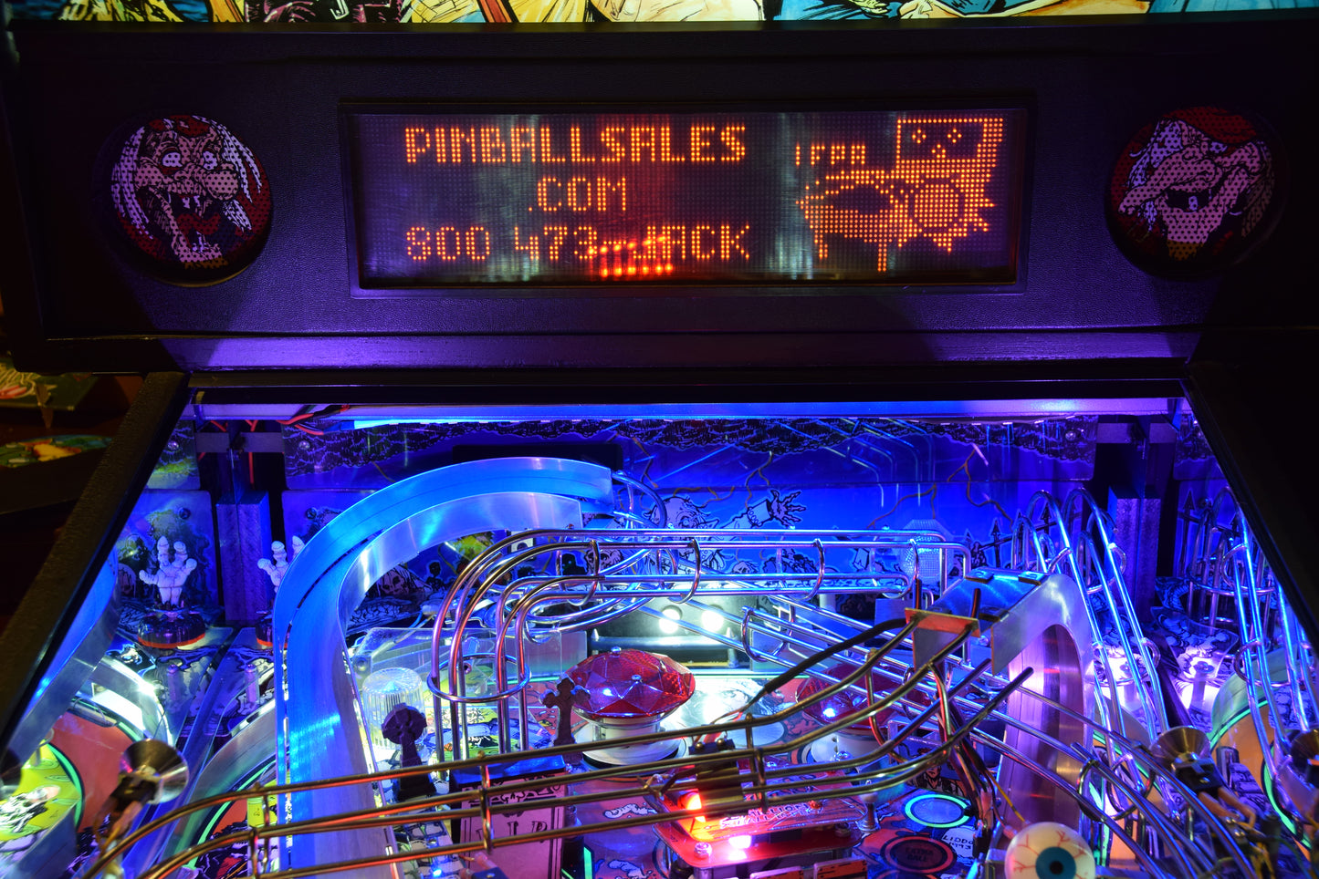 Tales from the Crypt Pinball LED Strip 15" Backboard Light Kit