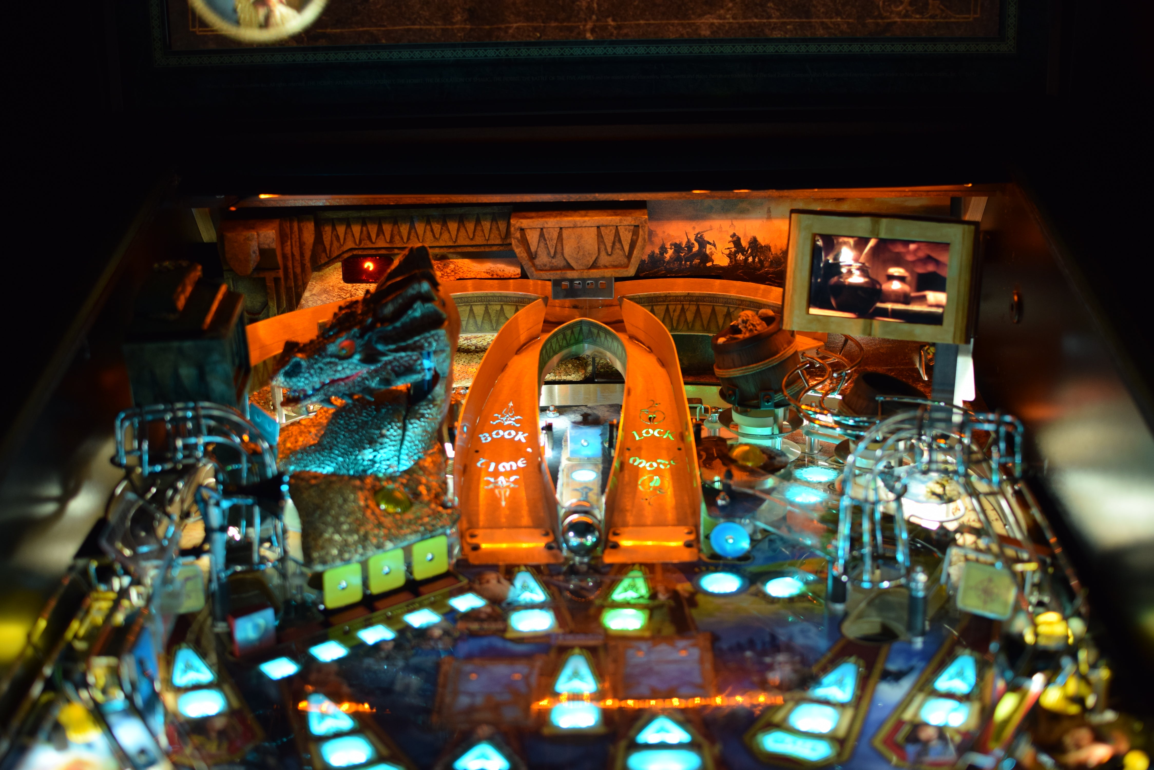 Pinball Backboard The Hobbit Pinball LED Strip Backboard Light Kit – Lermods Pinball ...