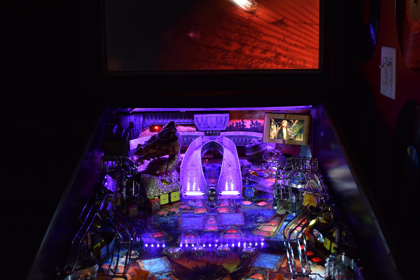 The Hobbit Pinball LED Strip Backboard Light Kit