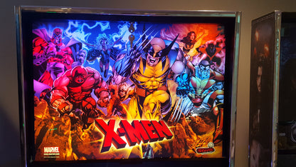 X-Men Pinball Custom Backbox Light Kit